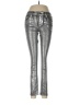 Mavi Jeans Metallic Silver Jeggings Size 6 (estimated) - photo 1