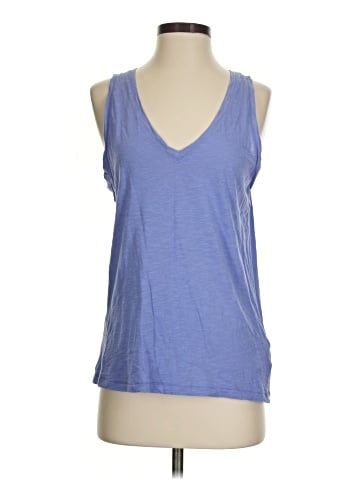Madewell Whisper Cotton V-Neck Tank (view 1)