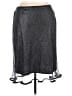 De Sentino Metallic Silver Casual Skirt Size L (estimated) - photo 2