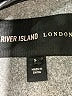 River Island 100% Polyester Gray Coat Size S - photo 6