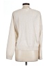 Splendid 100% Cashmere Ivory Cashmere Pullover Sweater Size L - photo 2