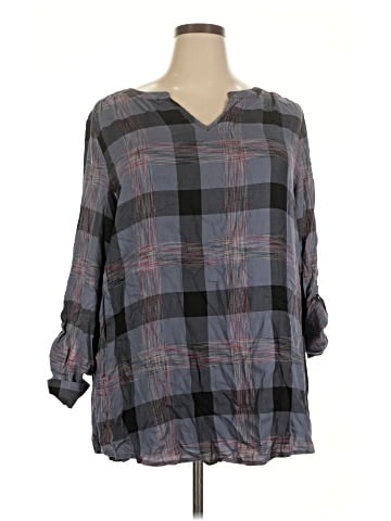 Avenue 3/4 Sleeve Blouse (view 1)