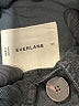 Everlane 100% Cotton Solid Black Jacket Size XS - photo 6