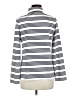 Chico's Stripes Silver Long Sleeve Top Size M - photo 2