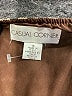 Casual Corner 100% Polyester Brown Sleeveless Blouse Size 18 - photo 4