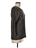 Always Indigo Tweed Gray Pullover Sweater Size M - photo 4