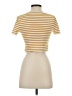 Zara Gold Short Sleeve Turtleneck Size S - photo 2