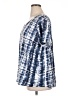 Evri 100% Polyester Tie-dye Blue Short Sleeve T-Shirt Size 2X - photo 5