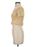 Zara Gold Short Sleeve Turtleneck Size S - photo 5
