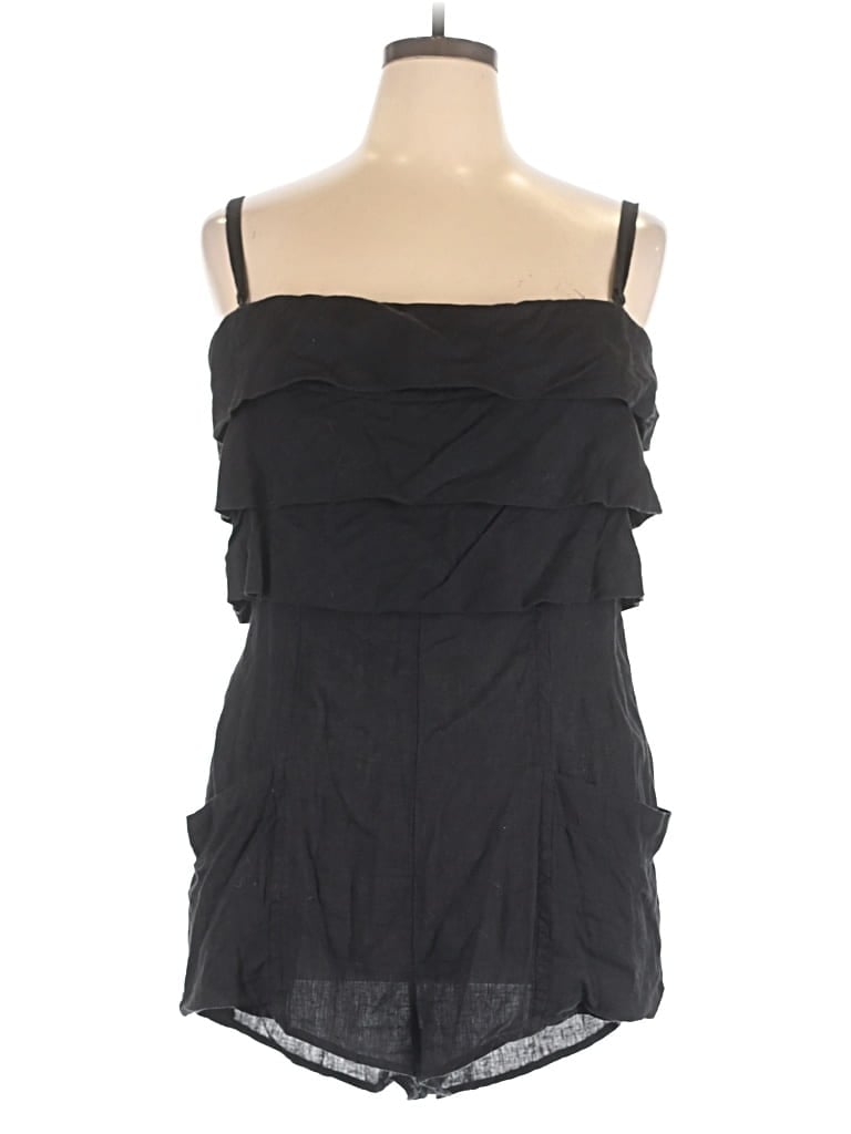 Pre-owned By Anthropologie Romper In Black