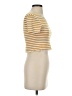 Zara Gold Short Sleeve Turtleneck Size S - photo 4