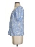 Talbots 100% Viscose Blue Short Sleeve Blouse Size S (petite) - photo 5