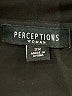 Perceptions Black Cardigan Size 2X - photo 7