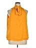 Adrienne Vittadini 100% Polyester Orange Sleeveless Blouse Size XL - photo 1