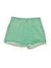 Levi's 100% Cotton Green Denim Shorts Size 27 waist - photo 1