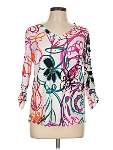 Joseph Ribkoff 3/4 Sleeve Blouse (view 1)