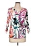Joseph Ribkoff Pink 3/4 Sleeve Blouse Size 10 - photo 1