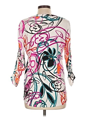 Joseph Ribkoff 3/4 Sleeve Blouse (view 2)