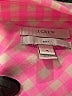 J.Crew 100% Cotton Checkered-gingham Pink Long Sleeve Button-Down Shirt Size 4 - photo 7