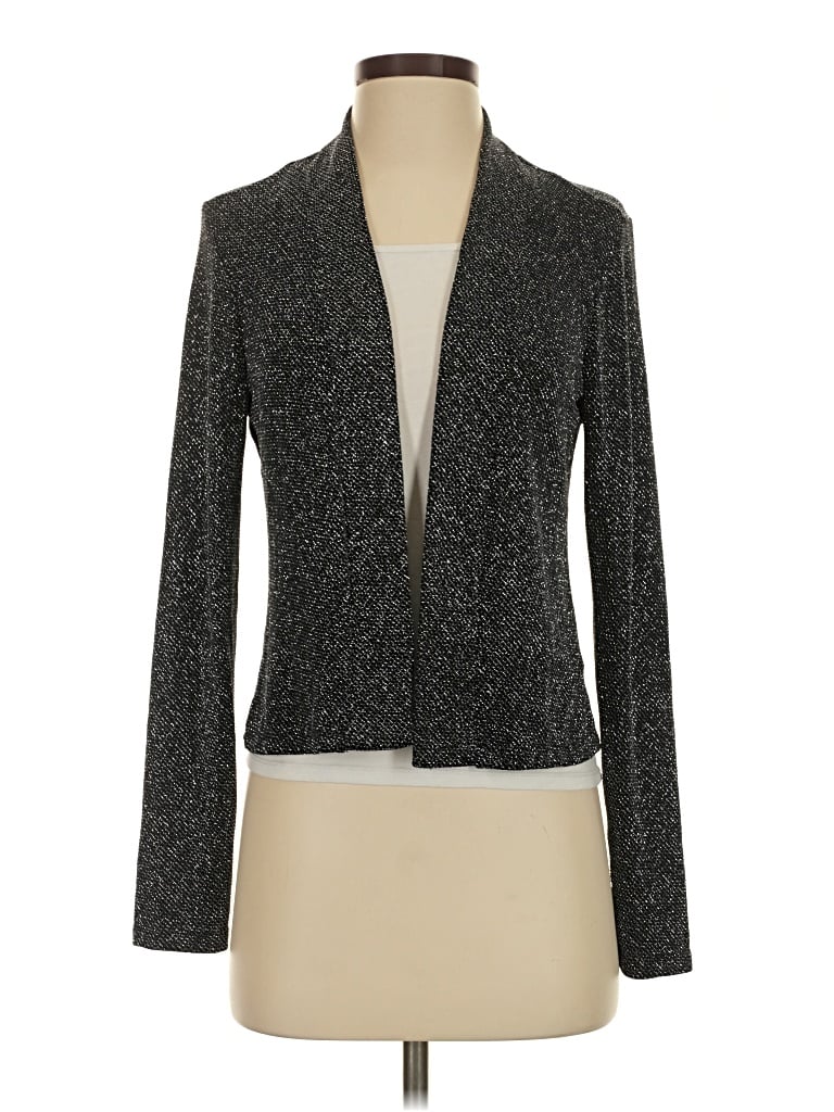 Pre-owned Last Tango Cardigan Sweater In Silver