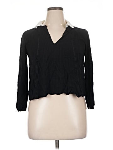 Trafaluc by Zara Long Sleeve Blouse (view 1)