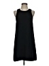 Leith Solid Black Casual Dress Size S - photo 1