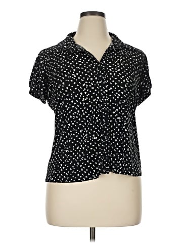Van Heusen Short Sleeve Blouse (view 1)