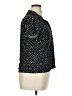 Van Heusen Polka Dots Black Short Sleeve Blouse Size XL - photo 4