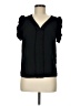 Shein Black Short Sleeve Blouse Size M - photo 1