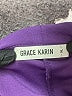 Grace Karin Purple Long Sleeve Blouse Size XL - photo 7