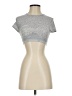Calvin Klein Silver Short Sleeve Turtleneck Size S - photo 1