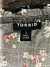 Torrid Black Short Sleeve Blouse Size 3X Plus (3) - photo 7