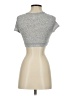 Calvin Klein Silver Short Sleeve Turtleneck Size S - photo 2