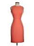 Calvin Klein Solid Orange Cocktail Dress Size 2 (petite) - photo 1