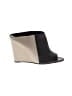 Vince. 100% Leather Color Block Tan Wedges Size 7 - photo 1