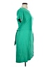 Chaps Solid Green Casual Dress Size XL - photo 4