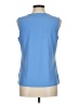 Kasper Blue Sleeveless Blouse Size M (petite) - photo 2