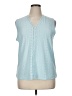 Unbranded Blue Sleeveless Blouse Size XL - photo 1