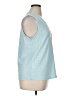 Unbranded Blue Sleeveless Blouse Size XL - photo 4