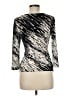 BCBGMAXAZRIA Black 3/4 Sleeve Top Size M - photo 2