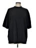 Assorted Brands Solid Black 3/4 Sleeve T-Shirt Size L - photo 1
