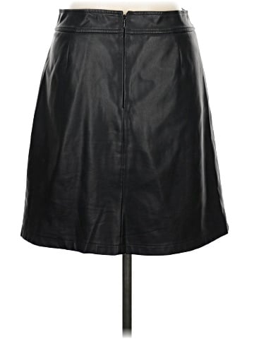 Ann Taylor LOFT Faux Leather Skirt (view 2)