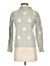 J.Crew Always Polka Dots Gray Turtleneck Sweater Size S - photo 1