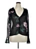 TOBI 100% Polyester Black Long Sleeve Blouse Size XL - photo 1