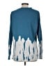 Te Verde Blue Pullover Sweater Size M - photo 2