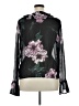 TOBI 100% Polyester Black Long Sleeve Blouse Size XL - photo 2