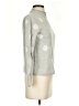 J.Crew Always Polka Dots Gray Turtleneck Sweater Size S - photo 4