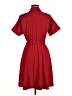 GOELIA Solid Red Casual Dress Size 6 - photo 2