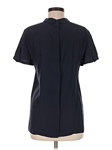 Marc by Marc Jacobs Short Sleeve Silk Top (view 2)