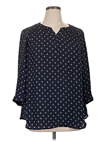 dalia 3/4 Sleeve Blouse (view 1)